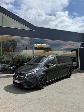 Mercedes V300 V-klasse dubbel cabine AMG Avantgarde 360v BTW, Auto's, Automaat, 4 cilinders, 2500 kg, Zwart