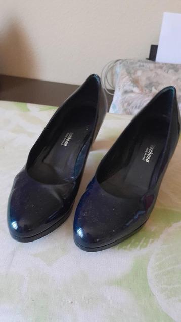 Damesschoen  (Pumps) Laké      zeer donkerblauw/zwart beschikbaar voor biedingen
