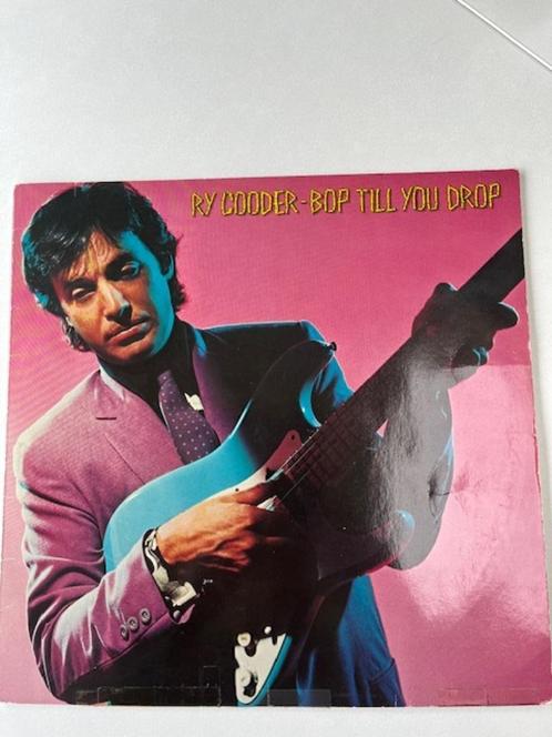 LP RY COODER - BOP TILL YOU DROP, CD & DVD, Vinyles | Pop, Utilisé, 1960 à 1980, Enlèvement ou Envoi