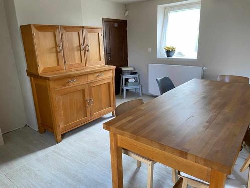 Ensemble salle à manger Habitat Oliva Table, buffet et meubl, Huis en Inrichting, Complete eetkamers, Gebruikt, Ophalen