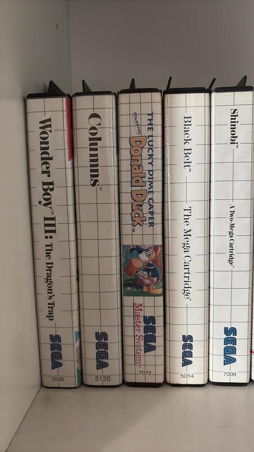 Jeux Master System (bien lire), Games en Spelcomputers, Games | Overige, Ophalen