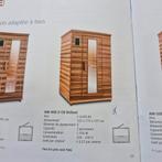 HEALTH MATE INFRAROOD CABINE HM-NSE-2-CD DELUXE, Sport en Fitness, Sauna, Ophalen, Zo goed als nieuw, Infrarood, Complete sauna