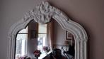 Exclusieve Grote "Barok" "Witte"Kuifspiegel Schitterend, Huis en Inrichting, Woonaccessoires | Spiegels, Ophalen, 100 tot 150 cm