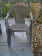 tuinstoelen, Tuin en Terras, Ophalen, Gebruikt, Kunststof, Stapelbaar