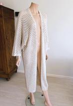 Terra Di Siena - Lange Losse Golf Cardigan–Stijlvol, Licht, Kleding | Dames, Maat 38/40 (M), Terra di Siena, Beige, Ophalen of Verzenden