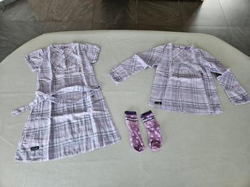 Joli ensemble vêtements fille 6 ans Compagnie des Petits 