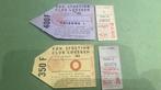 Anciens tickets Sporting Lokeren, Verzenden, Gebruikt
