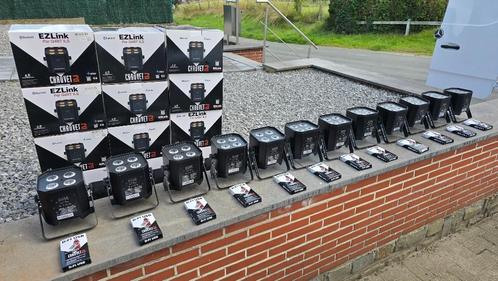 6x Chauvet Par Q4BT ILS + D-FI sticks, Muziek en Instrumenten, Licht en Laser, Zo goed als nieuw, Licht, Ophalen of Verzenden