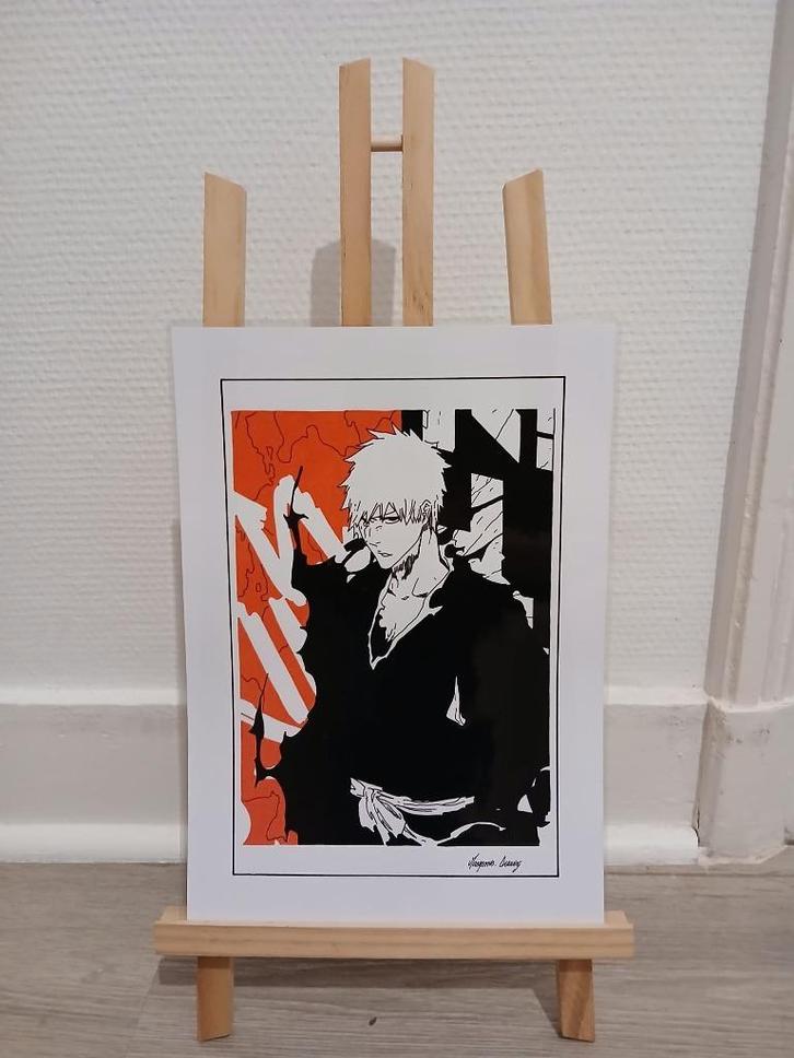 Poster met bleekmiddel, Antiek en Kunst, Kunst | Tekeningen en Fotografie, Ophalen of Verzenden