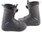 38 EU snowboardschoenen SALOMON FACTION RTL BOA, Black/blue, Sport en Fitness, Snowboarden, Verzenden, Gebruikt, Schoenen