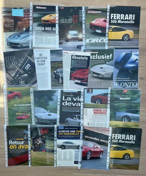 FERRARI 550 ET FERRARI 575 - LES ARTICLES, Livres, Autos | Brochures & Magazines, Ferrari, Enlèvement ou Envoi