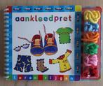 Aankleedpret.  Rijg met de veter de gaatjes aan elkaar., Ophalen of Verzenden, Gebruikt, Knutselen
