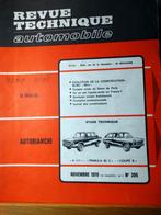 RTA - Autobianchi A111 - Primula - Coupé - n 295, Autos : Divers, Modes d'emploi & Notices d'utilisation, Enlèvement ou Envoi