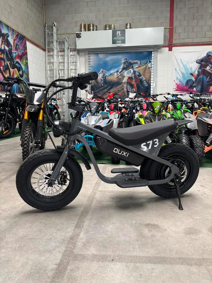 Vélo d'équilibre gris New Ouxi S73 36v 25 km/h, Enfants & Bébés, Jouets | Extérieur | Véhicules & Draisiennes, Neuf, Vélo d'équilibre