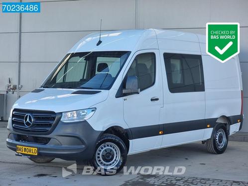 Mercedes Sprinter 314 CDI L2H2 Dubbel Cabine 6 zits Airco Cr, Auto's, Bestelwagens en Lichte vracht, Bedrijf, Te koop, Airconditioning