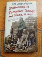 Dictionary of Tommies' Songs and Slang 1914-18 WO1, Boeken, Nieuw, Ophalen of Verzenden, Landmacht, Voor 1940