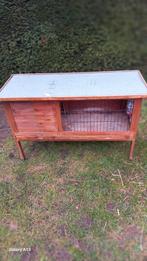 Konijn, cavia kooi in hout., Dieren en Toebehoren, Ophalen, Kooi, Konijn