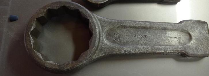 Gedore slag ringsleutel ringslagsleutel 135mm, Auto diversen, Autogereedschap, Zo goed als nieuw, Ophalen of Verzenden