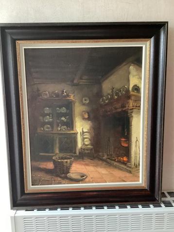 Schilderij, olieverf beschikbaar voor biedingen