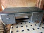 Industriële ijzeren bureau, Huis en Inrichting, Ophalen, Gebruikt, Bureau