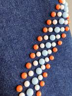Jeansrok, Blauw, Zo goed als nieuw, Knielengte, Ophalen