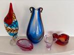 Murano 5-delige set. Prijs voor heel het lot, Ophalen of Verzenden, Zo goed als nieuw, Glas