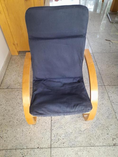 zeteltje kind Ikea Poäng, Kinderen en Baby's, Kinderkamer | Tafels en Stoelen, Gebruikt, Stoel(en), Ophalen