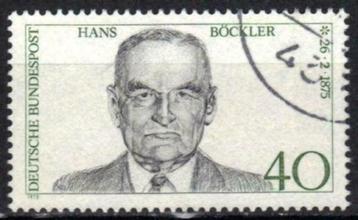 Duitsland Bundespost 1975 - Yvert 681 - Hans Bockler (ST)