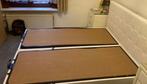 Boxspring met nachtkastjes zo goed als nieuw!, Huis en Inrichting, Slaapkamer | Boxsprings, Ophalen, Zo goed als nieuw, Wit