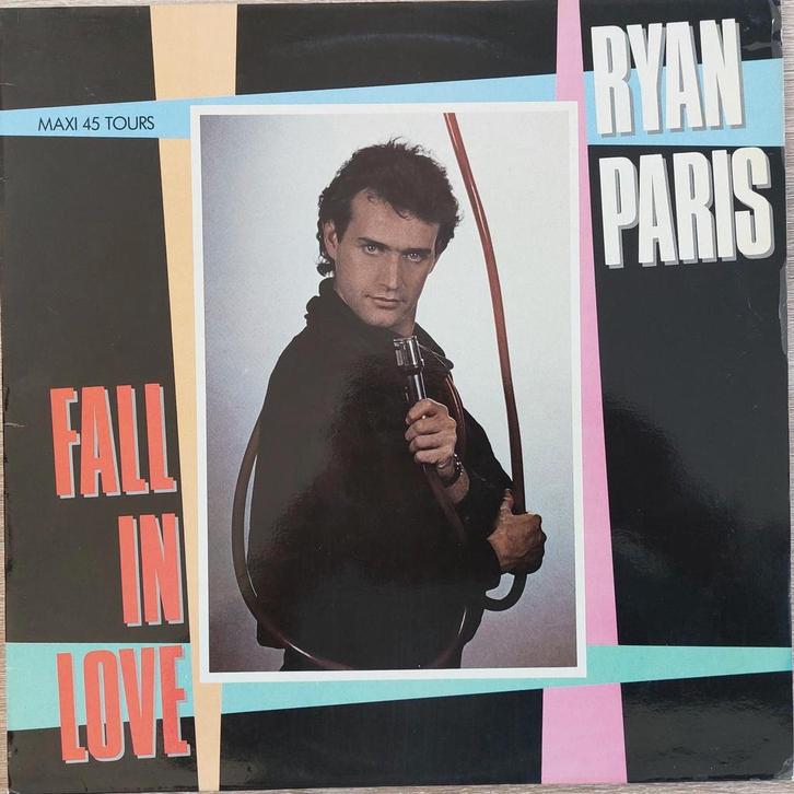 Vinyle Maxi 45T Ryan Paris fall in love année 1984, Cd's en Dvd's, Vinyl | Pop, Gebruikt, Ophalen of Verzenden