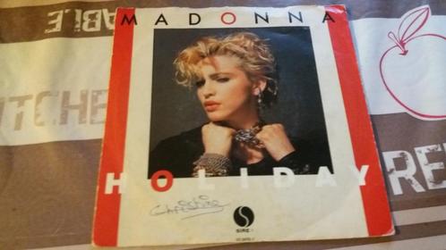Disque vinyl 45 tours madonna holiday, CD & DVD, Vinyles | Pop, Comme neuf, 1980 à 2000, Enlèvement ou Envoi