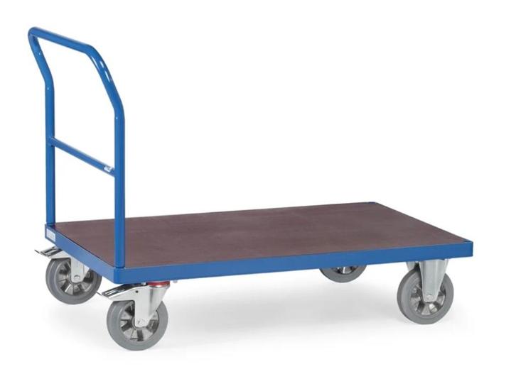 Fetra duwbeugelwagen / transportkar / plateauwagen, Doe-het-zelf en Bouw, Transportwagens, Zo goed als nieuw, Transportkar, Ophalen