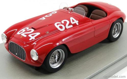 Ferrari 166MM #624 Mille Miglia winner 1949 TECNOMODEL 1:18, Hobby en Vrije tijd, Modelauto's | 1:18, Zo goed als nieuw, Auto