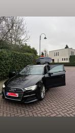 Audi a 3 s-line 2017, Autos, Cuir, Achat, Euro 6, Noir