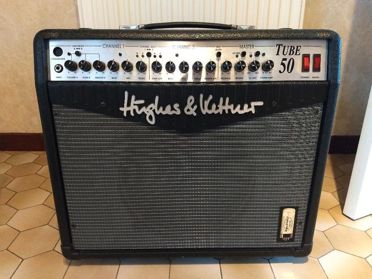 Hughes & Kettner Tube 50, Musique & Instruments, Amplis | Basse & Guitare, Utilisé, Guitare, 50 à 100 watts, Enlèvement