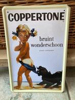 Reklamebord - Coppertone - Nestlé - Master Voice - Douwe Egb, Reclamebord, Gebruikt, Ophalen