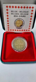 2 euro proof België 2014, Postzegels en Munten, Ophalen of Verzenden, Metaal, Setje