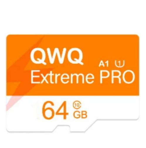 Carte mémoire QWQ Extreme PRO 64 Go microSD A1 U1 Class10 64, TV, Hi-fi & Vidéo, Photo | Cartes mémoire, Neuf, MicroSD, 64 GB