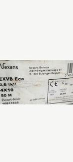 EXVB 4X10 CARRE GRONDKABEL NEXANS CEBEC GEKEURD, Doe-het-zelf en Bouw, Elektriciteit en Kabels, Ophalen, Nieuw, Kabel of Snoer