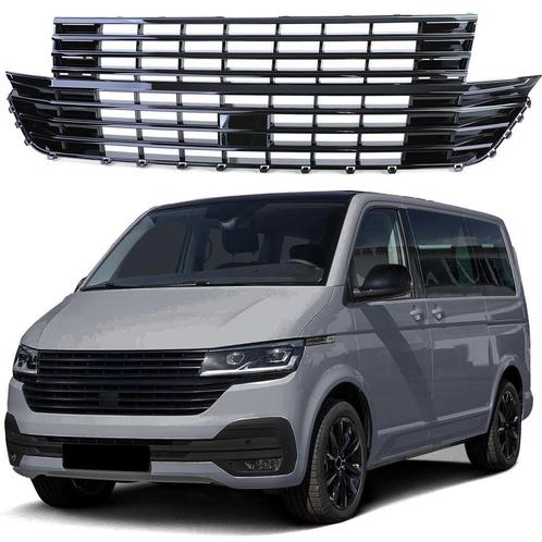 Grille hoogglans zwart voor VW T6.1 Bus Multivan Transporter, Autos : Divers, Tuning & Styling, Envoi