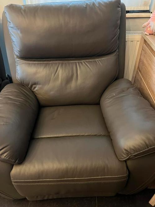 3 persoons en 1 persoons zetel, Huis en Inrichting, Fauteuils, Gebruikt, Ophalen