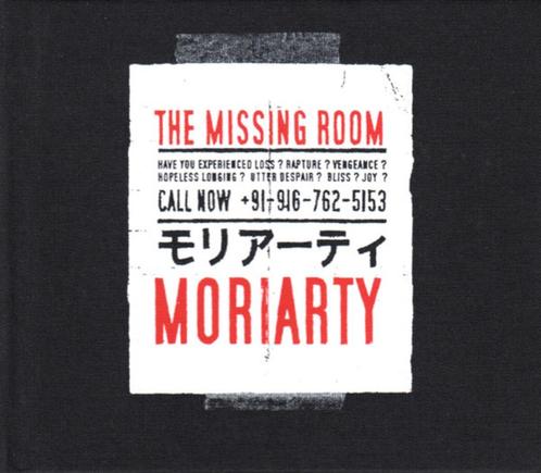 1616 - MORIARTY - THE MISSING ROOM - HARDBOOK - NIEUW, Cd's en Dvd's, Cd's | Country en Western, Nieuw in verpakking, Verzenden