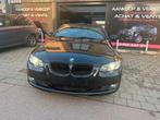 Bmw 320I 2010 Essence Boite Automatique Navigations, Auto's, BMW, Zwart, Cabriolet, Zwart, Leder