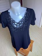 Tee shirt noir, Taille 42/44 (L), Manches courtes, Comme neuf, Enlèvement