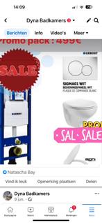 Promo pack geberit, Bricolage & Construction, Sanitaire, Enlèvement