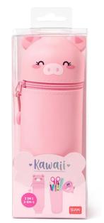 Legami Kawaii 2-in-1 pencil case Pig, Ophalen of Verzenden, Nieuw, Overige typen, Overige merken