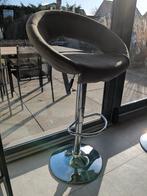 Barkruk (2) -  opnieuw te bekleden, 90 cm ou plus, 2 tabourets, Utilisé, Métal