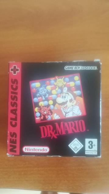 Jeu Dr Mario NES Classics pour Game Boy Advance beschikbaar voor biedingen