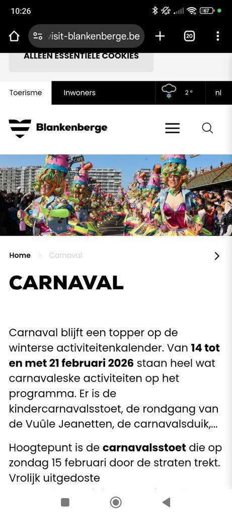 Fêtez Saint Valentin et Carnival au port de Blankenberge, Vacances, Vacances | Offres & Last minute