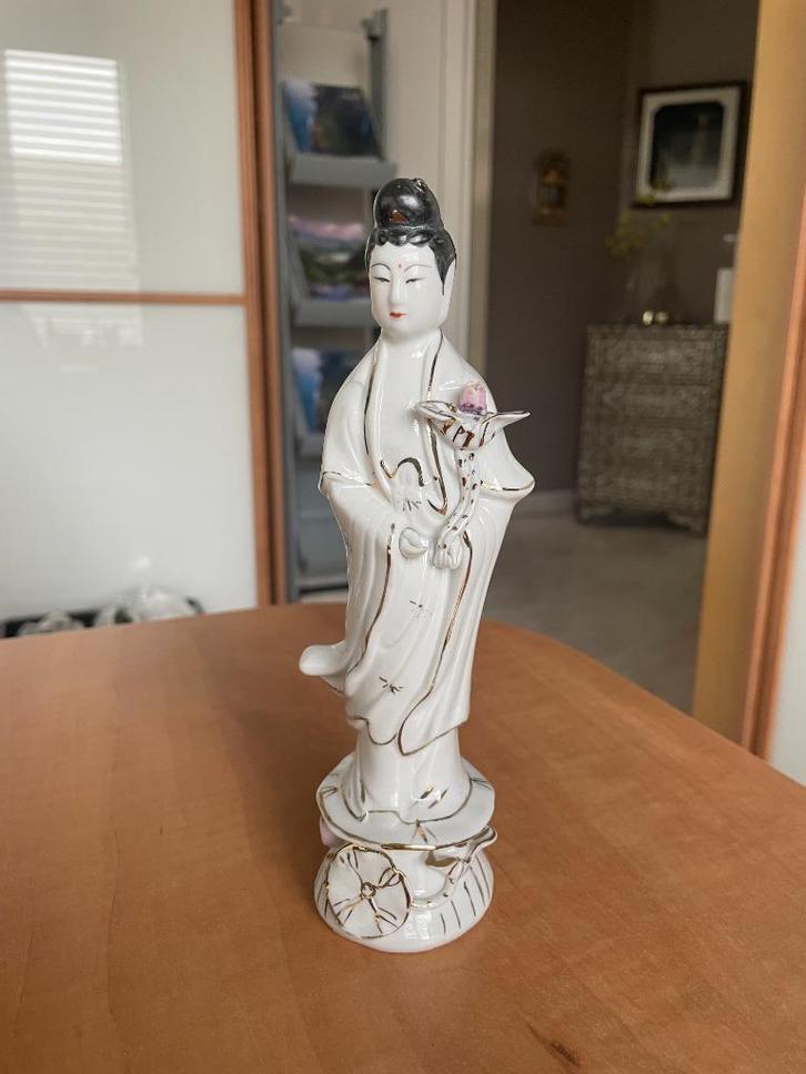 Kwan Yin beeldje, Antiek en Kunst, Antiek | Religieuze voorwerpen, Ophalen of Verzenden
